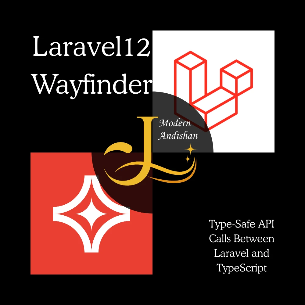 Wayfinder در لاراول 12 (Laravel Wayfinder)