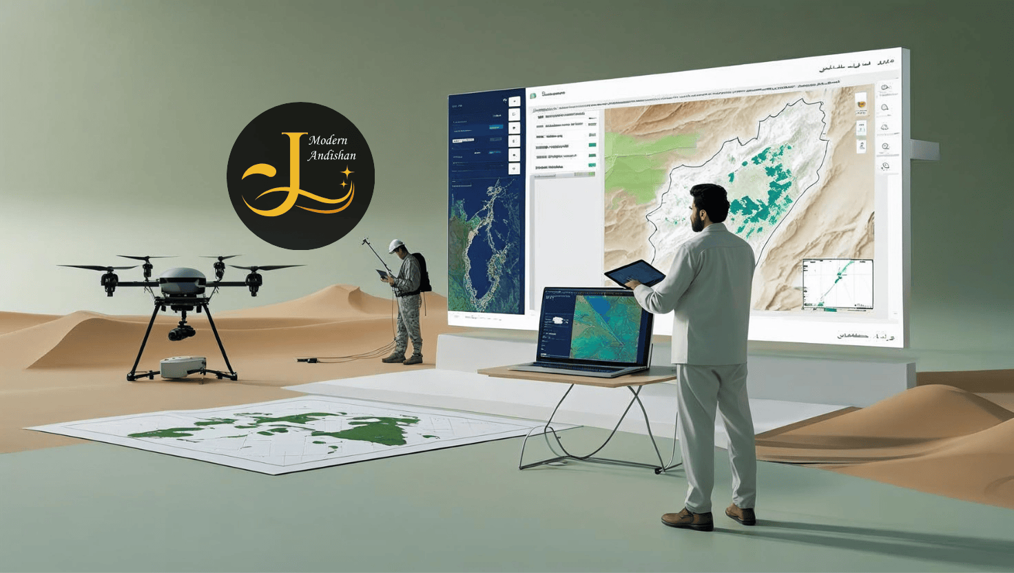 GIS، سنجش از دور و نقشه‌برداری